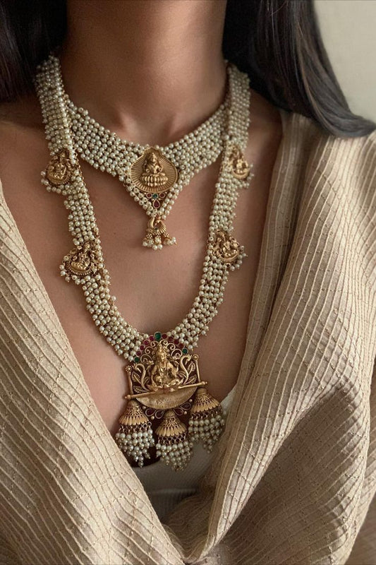 Mystic Glow Gold Necklace