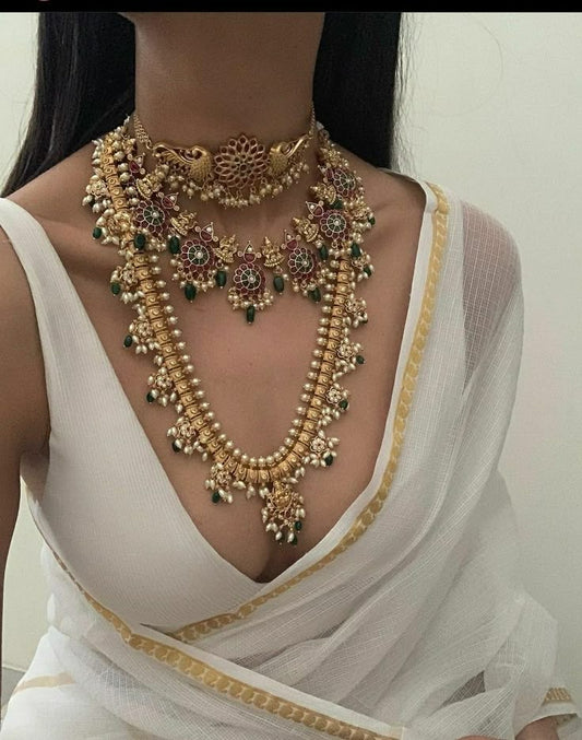 Glam Sapphire Midnight Necklace